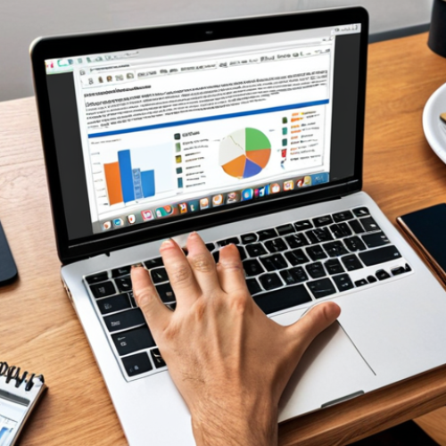 **

Prompt: "A blogger sitting at a desk, brainstorming content ideas, using AI tools on a laptop. The scene should convey creativity and productivity. Include elements representing SEO optimization (keywords, graphs), E-E-A-T (personal touch, authoritative sources), and reader engagement (comments, social shares)."

**